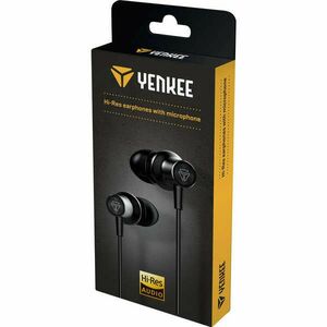 Yenkee YHP 405BK In-ear headphones kép