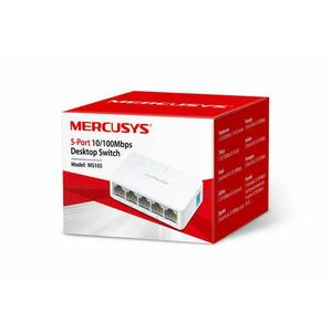 Mercusys MS105 5x100Mbps fehér switch kép
