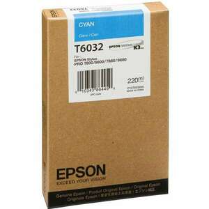 Epson Tintapatron Cyan T603200 220 ml kép