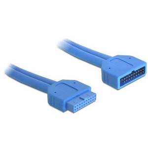 DeLOCK 82943 USB kábel 0, 45 M USB 3.2 Gen 1 (3.1 Gen 1) Kék kép