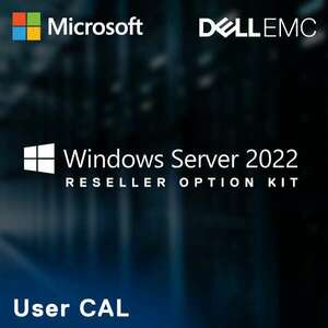 Dell isg szoftver - sw rok windows server 2022 eng, 5 user cal. 6... kép