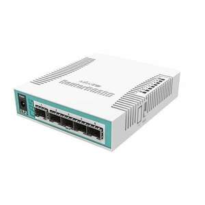 Mikrotik CRS106-1C-5S Cloud Router Switch 1x1000Mbps SFP Combo +... kép