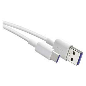 Töltő- és adatkábel USB-A 2.0 / USB-C 2.0, 1, 5 m, fehér kép
