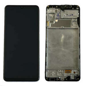 Samsung A225 Galaxy A22 4G fekete gyári LCD+érintőpanel kerettel kép