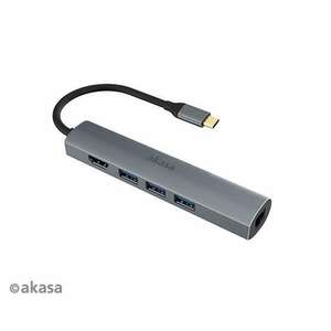 Akasa USB Type-C 5in1 dock - AK-CBCA22-18BK kép