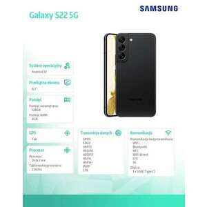 Smartphone Galaxy S22 5G 128GB 8GB RAM Enterprise Editon Mobiltel... kép