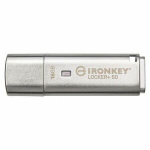 Kingston IKLP50/16GB pendrive 16GB, IronKey Locker+ 50 AES 256 kép
