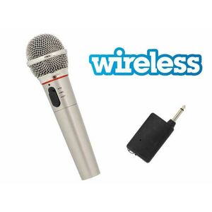 Vezetékes és vezeték nélkül használható mikrofon kép