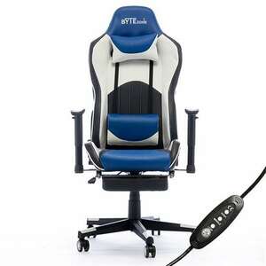 ByteZone DOLCE masszázs gaming szék - fekete-kék kép