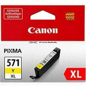 Canon CLI571 tintapatron yellow ORIGINAL kép