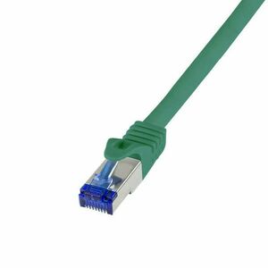 Logilink Patch kábel Ultraflex, Cat.6A, S/FTP, zöld, 1 m kép