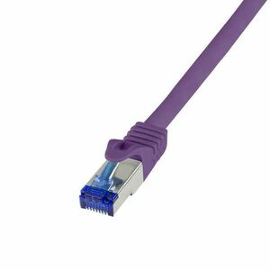 Logilink Patch kábel Ultraflex, Cat.6A, S/FTP, lila, 1 m kép