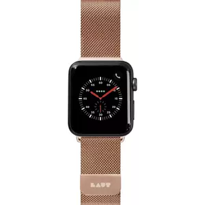 Óraszíj Laut Steel Loop for Apple Watch 38mm gold colored (LAUT_AWS_ST_GD) kép