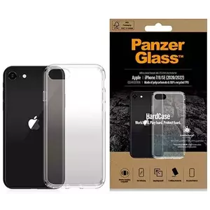 Tok PanzerGlass HardCase iPhone SE 2022 / SE 2020 / 7 / 8 Antibacterial Military grade Tangerine transparent 0377 (0377) kép