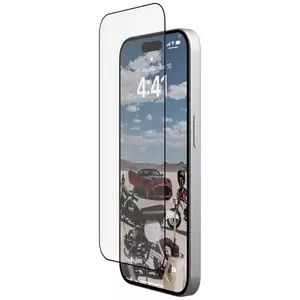 TEMPERED KIJELZŐVÉDŐ FÓLIA UAG Glass Shield Plus, clear - iPhone 15 Pro (144353110040) kép