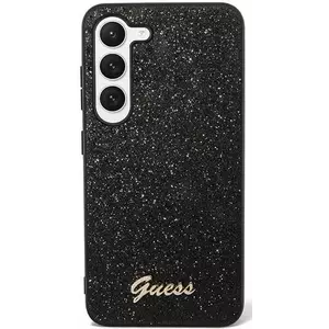 Tok Guess GUHCS24SHGGSHK S24 S921 black hard case Glitter Script (GUHCS24SHGGSHK) kép