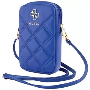 Guess Handbag GUWBZPSQSSGB blue Zip Quilted 4G (GUWBZPSQSSGB) kép