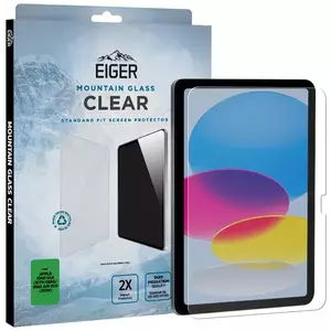 TEMPERED KIJELZŐVÉDŐ FÓLIA Eiger Mountain Glass CLEAR Tablet Screen Protector for iPad 10.9 (10th Gen) / iPad Air 10.9 (2024) kép