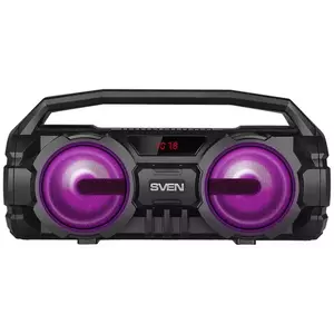 Hangszóró SVEN PS-415 speakers, 12W Waterproof, Bluetooth (black) kép