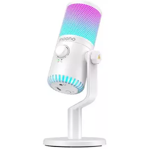 Mikrofon Maono DM30RGB Gaming Microphone (white) kép