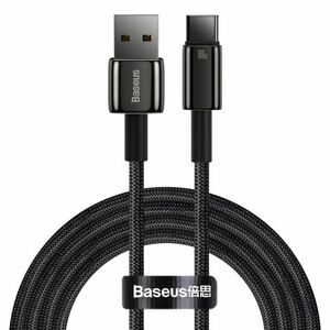 Baseus Tungsten kábel USB / USB-C 100W 2m, fekete (CAWJ000101) kép