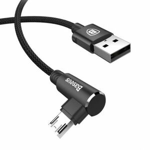 Baseus MVP kábel USB / Micro USB 1.5A 2m, fekete (CALMVP-A01) kép
