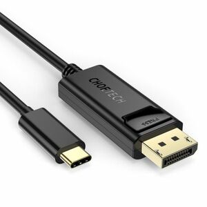 Choetech kábel USB-C / DisplayPort 4K 1.8m, fekete (XCP-1801BK) kép