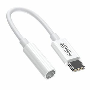 Joyroom Ben Series adapter 3.5 mm jack / USB-C, fehér (SH-C1) kép
