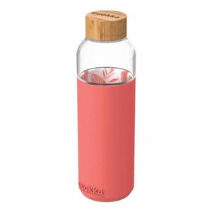 Quokka Flow üveg palack 660 ml, pink botanical kép