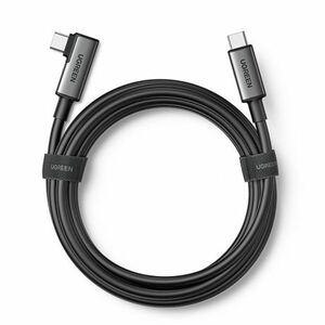 Ugreen US551 Elbow kábel USB-C / USB-C 60W 5m, fekete (US551) kép