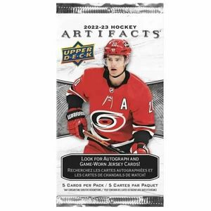 2022/23 Upper Deck Artifacts Hockey Retail Kártyacsomag kép
