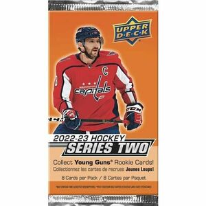 2022/23 Upper Deck Series 2 Hockey Retail Kártyacsomag kép