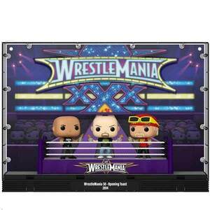 POP! Moment Deluxe: Wrestlemania 30 Opening Toast The Rock Stone Cold Steve (WWE) kép