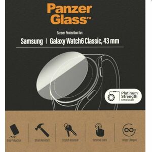 PanzerGlass Flat Glass AB védőüveg Samsung Galaxy Watch 6 43 mm számára, clear kép