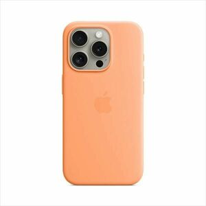 Apple iPhone 15 Pro Szilikontok MagSafe-vel - Orange Sorbet kép
