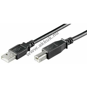USB nyomtató kábel 3m fekete kép