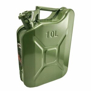 Üzemanyagkanna - fém - 10 L - zöld kép