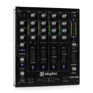 Skytec STM-7010, 4 csatornás DJ keverőpult, USB, MP3, EQ kép