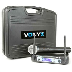 Vonyx WM511, 1 csatornás VHF adó rendszer, koffer mellékelve kép