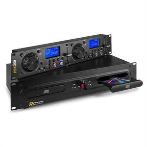 Power Dynamics PDX350, dual DJ-CD/USB-lejátszó-vezérlő, CD/USB/MP3, fekete kép