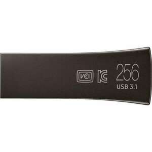 STICK 256GB USB 3.1 Samsung Bar Plus Titan grey (MUF-256BE4/APC) kép