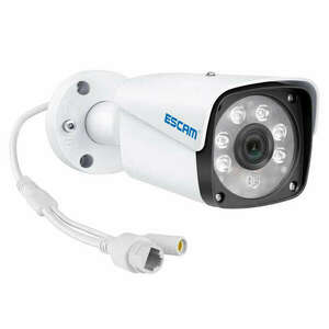ESCAM PVR608 - 8db aluházas, kültéri vezetékes (POE) IP kamera +... kép