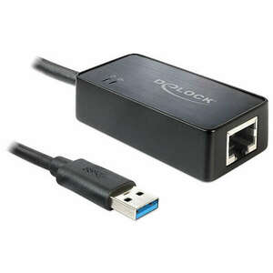 Delock adapter USB 3.0 > Gigabit LAN 10/100/1000 Mb/s, telepít... kép
