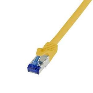 Logilink Patch kábel Ultraflex, Cat.6A, S/FTP, sárga, 10 m kép
