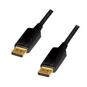 Logilink DisplayPort kábel, DP/M-DP/M, 4K/60 Hz, CCS, 1 m kép