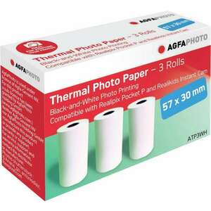 Agfaphoto Pocket Printer és Realikids Instant Nyomtató Papír 3x t... kép