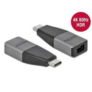 Delock USB Type-C adapter mini DisplayPort (DP Alt Mode) 4K 60 H... kép