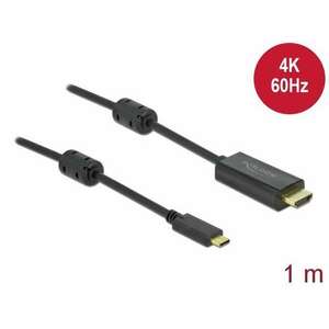 Delock Aktív USB Type-C - HDMI kábel (DP Alt Mode) 4K 60 Hz 1 mé... kép