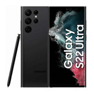 Samsung S908B Galaxy S22 Ultra 5G DS 512GB (12GB RAM) - Fekete kép