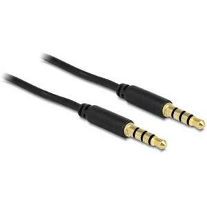 Delock Sztereo kábel 3.5 mm 4 pin plug > plug 2 m (83436) kép